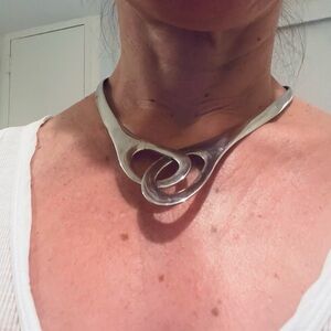 Sterling Silver Knot Necklace